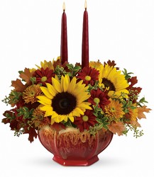 Thanksgiving Garden Centerpiece from Visser's Florist and Greenhouses in Anaheim, CA